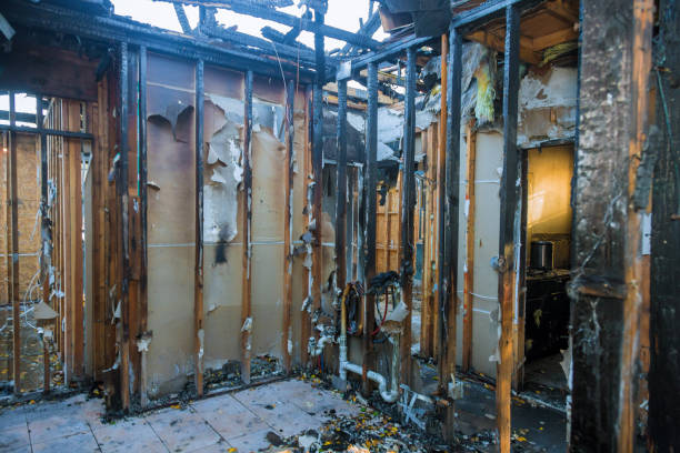 Professional Emergency Fire Cleanup technician working in Strasburg, VA